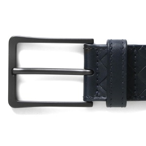 ボッテガヴェネタ (ボッテガ・ヴェネタ) ベルト メンズ イントレチャート ライトトルマリンブルー 475599 V4650 4013 BOTTEGA VENETA