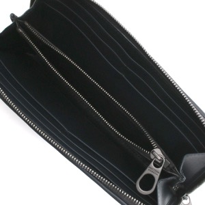 ボッテガヴェネタ (ボッテガ・ヴェネタ) 長財布 財布 メンズ イントレチャート ラウンドファスナー ネイビー 510643 V4651 8836 BOTTEGA VENETA