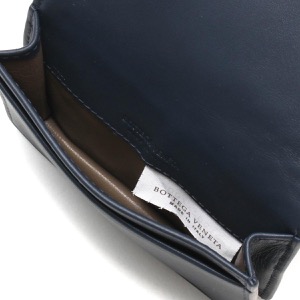 ボッテガヴェネタ (ボッテガ・ヴェネタ) カードケース/名刺入れ メンズ イントレチャート ライトトルマリンブルー 529121 V4651 4013 BOTTEGA VENETA