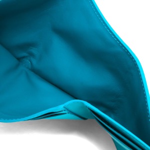 ボッテガヴェネタ (ボッテガ・ヴェネタ) 三つ折り財布/ミニ財布 財布 レディース イントレチャート ブループリント 609285 VCPP2 4403 BOTTEGA VENETA