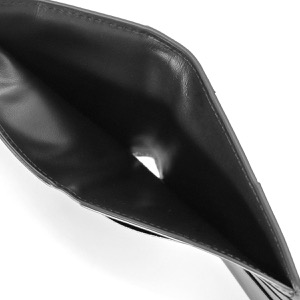 ボッテガヴェネタ (ボッテガ・ヴェネタ) 二つ折り財布（札入れ） 財布 メンズ カセット マキシイントレチャート ブラック 649603 V47V1 8803 BOTTEGA VENETA