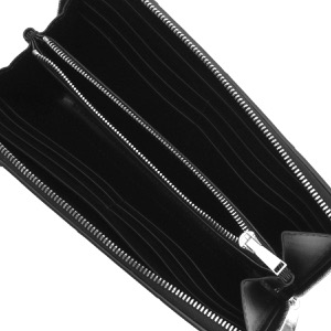 ボッテガヴェネタ (ボッテガ・ヴェネタ) 長財布 財布 メンズ レディース マキシイントレチャート ブラック 651368 VCQC1 8803 BOTTEGA VENETA