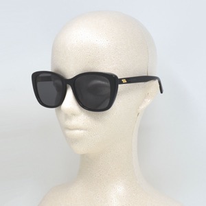 ボッテガヴェネタ (ボッテガ・ヴェネタ) サングラス メンズ レディース スクエア UVカット ブラック&グレー BV1079SK 001 BOTTEGA VENETA