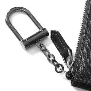 ブルガリ コインケース(小銭入れ) 財布 メンズ セルペンティ スカリエ マン ブラック 282774 BVLGARI