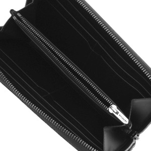 ブルガリ 長財布 財布 メンズ セルペンティ スカリエ マン ラウンドファスナー ブラック 282778 BVLGARI