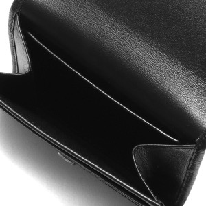 ブルガリ コインケース（小銭入れ）/カードケース 財布 メンズ セルペンティ スカリエ マン ブラック 282856 BVLGARI