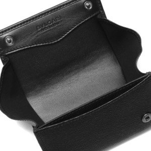 ブルガリ コインケース(小銭入れ) 財布 メンズ セルペンティ スカリエ マン ブラック 288489 BVLGARI