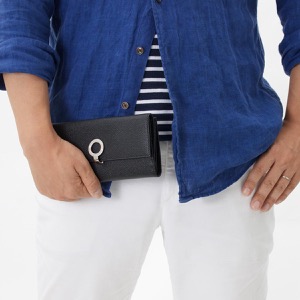 ブルガリ 長財布 財布 メンズ レディース ブルガリブルガリ ブラック 30416 BVLGARI