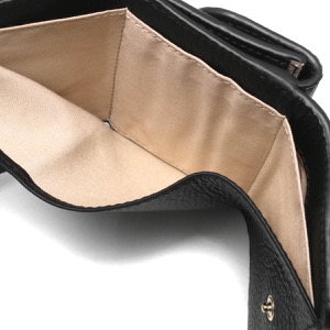 クロエ 三つ折り財布/ミニ財布 財布 レディース アルファベット ブラック CHC21WP946 F57 001 CHLOE