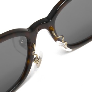 ダンヒル サングラス メンズ ウェリントン UVカット べっ甲 ハヴァナマーブルブラウン&グレー DU0046SA 002 DUNHILL