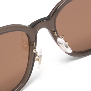 ダンヒル サングラス メンズ ウェリントン UVカット グレー&ブラウン DU0046SA 003 DUNHILL