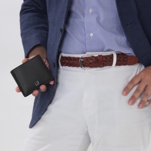 ダンヒル 二つ折り財布 財布 メンズ カドガン ブラック DU18F2320CA 001 DUNHILL