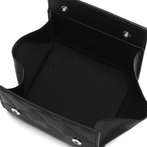 ダンヒル コインケース（小銭入れ） 財布 メンズ ベルグレイヴ オプティカル コインパース ブラック DU22R2025ER 001 R DUNHILL