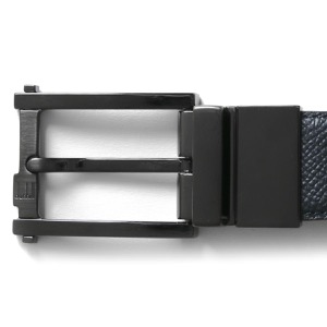 ダンヒル ベルト メンズ プレーン リバーシブル ネイビー&ブラック HPP205 N 42 DUNHILL