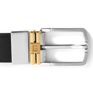 ダンヒル ベルト メンズ リバーシブル ブラック&ブルー HPR200 A 42 DUNHILL