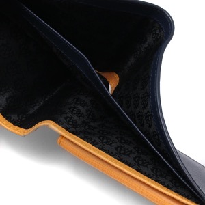 ダンヒル 二つ折り財布 財布 メンズ ベルグレイヴ ネイビー&マスタードイエロー L2T732 N DUNHILL