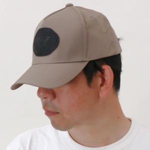 エンポリオアルマーニ キャップ/帽子 メンズ イーグルマーク クリームベージュ 627862 2R551 00050 EMPORIO ARMANI