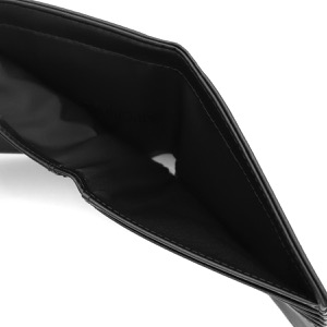 エンポリオアルマーニ 二つ折り財布（札入れ） 財布 メンズ イーグルマーク ストライプ ブラック Y4R168 YQ12V 80681 EMPORIO ARMANI