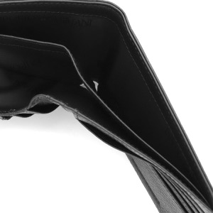 エンポリオアルマーニ 二つ折り財布（札入れ）/キーリング 財布 メンズ ギフト セット イーグルマーク ブラック Y4R222 Y068E 80001 EMPORIO ARMANI