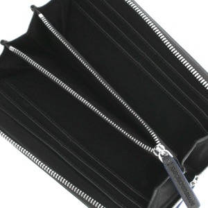エンポリオアルマーニ 長財布 財布 メンズ イーグルマーク ラウンドファスナー ブラック YEME49 Y731E 80001 EMPORIO ARMANI