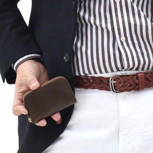 フェリージ コインケース（小銭入れ） 財布 メンズ モロダークブラウン 166 SI 0002 FELISI