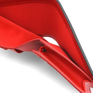 フェラガモ 二つ折り財布 財布 レディース ダブル ガンチーニ バイカラー ブラック&フレイムレッド 220627 NERO FLAME RED 0770769 SALVATORE FERRAGAMO