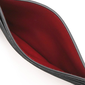 フェラガモ クレジットカードケース メンズ ダブル ガンチーニ ブラック&レッド 66A302 NERO RED 0698914 SALVATORE FERRAGAMO