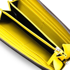 フルラ 長財布 財布 メンズ メン プロジェクト エクストラ ラージ ラウンドファスナー ラピスグレー&カシアイエロー MP00026 AX0732 1798S FURLA