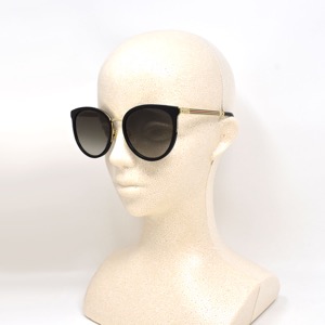 グッチ サングラス メンズ レディース ボストン UVカット インターロッキングG ブラック&ゴールド&グレーグラデーション GG0077SK 001 GUCCI