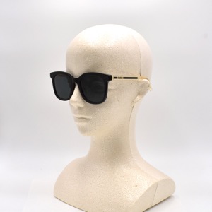 グッチ サングラス メンズ レディース ウェリントン UVカット ブラック&グレー GG0562SKN 001 GUCCI