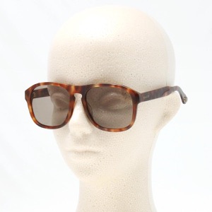グッチ サングラス メンズ べっ甲 ハヴァナマーブルブラウン&ブラウン GG0583S 003 GUCCI