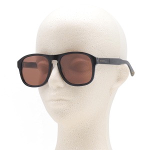 グッチ サングラス メンズ スクエア UVカット マーブル柄 GG ブルー&ブラック&シルバー GG0583S 004 GUCCI