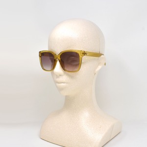 グッチ サングラス メンズ レディース ウェリントン UVカット GG クリアイエロー&レッドグラデーション GG0715SA 003 GUCCI