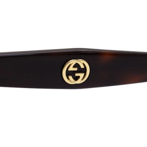 グッチ サングラス メンズ レディース べっ甲 バタフライ UVカット インターロッキングG ハヴァナマーブルブラウン&ブラウングラデーション GG0800SA 003 GUCCI