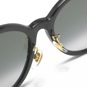 グッチ サングラス メンズ レディース ウェリントン UVカット GG ブラック&グリーン&グレー GG0854SK 001 GUCCI