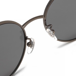 グッチ サングラス メンズ レディース ラウンド UVカット ルテニウムガンメタル&グレー GG0944SA 001 30010551001 GUCCI