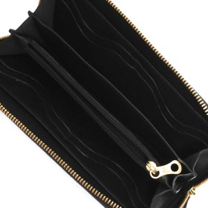 イルビゾンテ 長財布 財布 メンズ ラウンドファスナー ブラック SZW046 PO0001 BK131B IL BISONTE