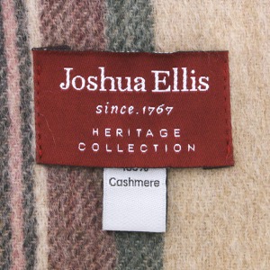 ジョシュアエリス マフラー/ストール メンズ レディース タータンチェック柄 カントリースチュワートブラウンマルチ CPG 50786 JOSHUA ELLIS