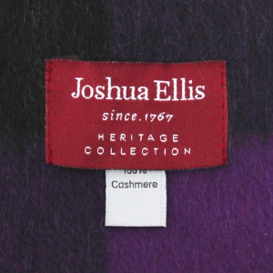 ジョシュアエリス マフラー/ストール メンズ レディース バッファローチェック柄 バッファローチェックパープルマルチ CPG 50789 JOSHUA ELLIS