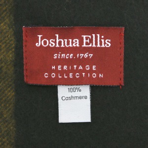 ジョシュアエリス マフラー/ストール メンズ レディース ウィンド・ペン柄 エクスプロードウィンドウペングリーンマルチ LCS 50501 JOSHUA ELLIS