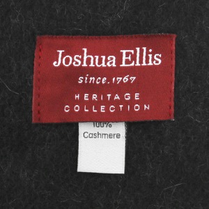 ジョシュアエリス マフラー/ストール メンズ レディース 無地 チャコールグレー RWC 50524 JOSHUA ELLIS