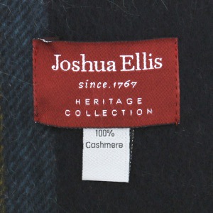 ジョシュアエリス マフラー/ストール メンズ レディース タータンチェック柄 ホリールードネイビーマルチ RWC 50547 JOSHUA ELLIS