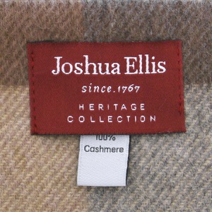 ジョシュアエリス マフラー/ストール メンズ レディース タータンチェック柄 ナチュラルタータンマルチ RWC 51039 JOSHUA ELLIS