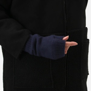 ジョンストンズ リストウォーマー/ハンドウォーマー レディース HAD3215 ニット ネイビー HAD03215 SD0707 JOHNSTONS