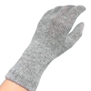 ジョンストンズ 手袋/ニットグローブ レディース HAD3226 ニット ライトグレー HAD03226 HA0308 JOHNSTONS