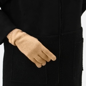 ジョンストンズ 手袋/ニットグローブ レディース HAD3226 ソフトキャメルベージュ HAD03226 SB4282 JOHNSTONS