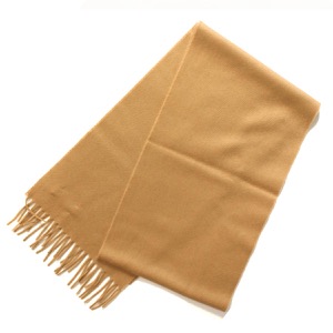 ジョンストンズ ストール/マフラー メンズ レディース WA16 無地 小判 キャメルベージュ WA000016 SB4142 JOHNSTONS