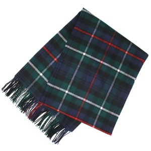 ジョンストンズ ストール/マフラー メンズ レディース WA56 大判 マッケンジーグリーンマルチ WA000056 KU0309 JOHNSTONS