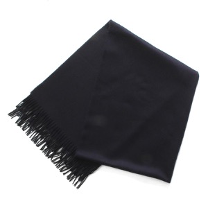 ジョンストンズ ストール/マフラー メンズ レディース WA56 大判 無地 ダークネイビー WA000056 SD7330 JOHNSTONS