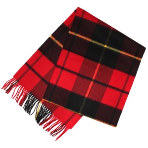 ジョンストンズ ストール/マフラー メンズ レディース WA57 ウォレスレッドマルチ WA000057 KU0099 JOHNSTONS